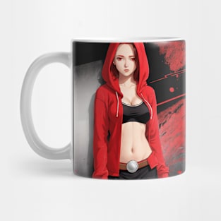 Red Style Graffiti Mug